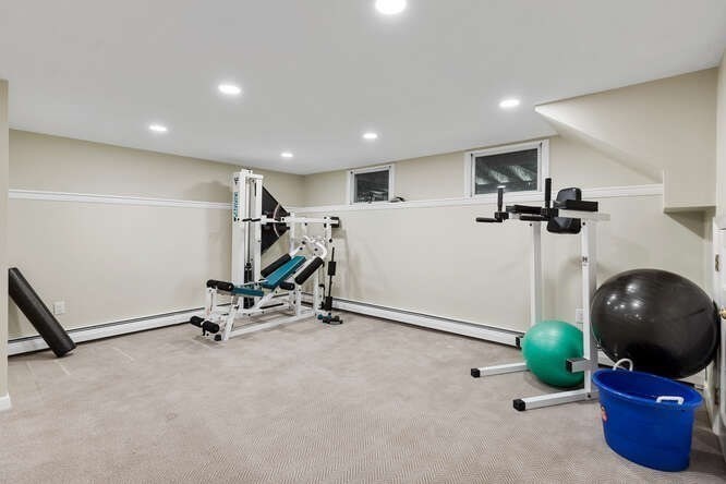 75 Cedar Street Lexington, MA 02421 - Photo 33 of 42 a view of a room with gym equipment