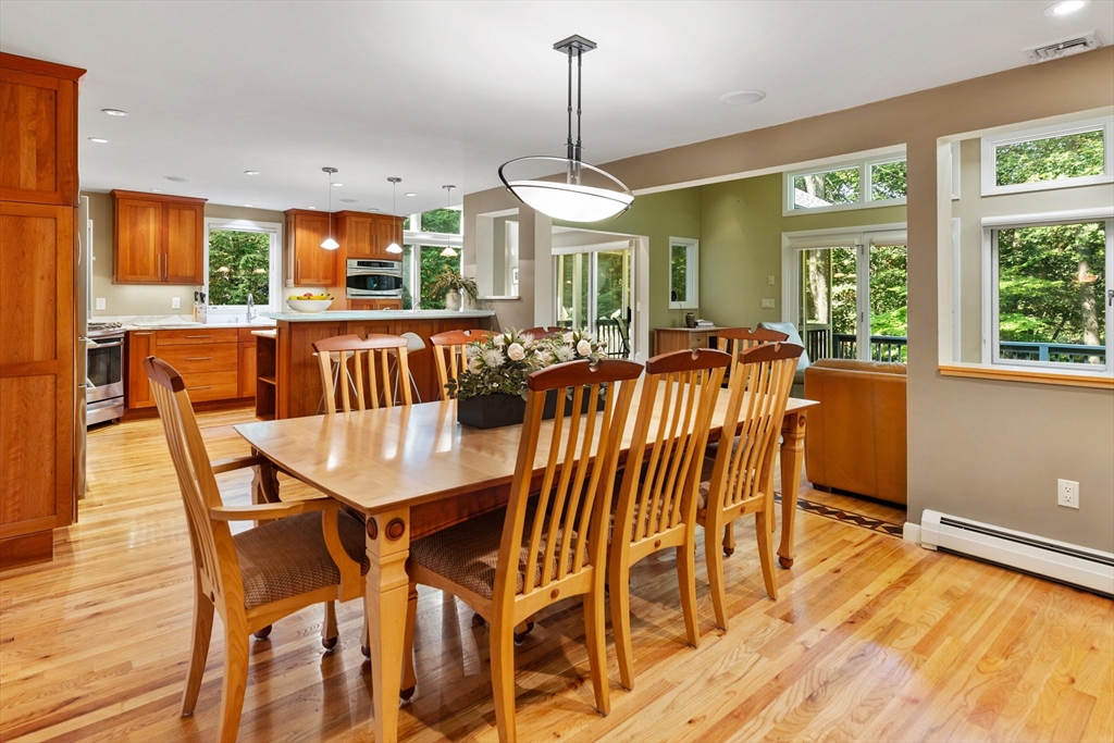 75 Cedar Street Lexington, MA 02421 - Photo 6 of 42 a view of a dining room with furniture window and wooden floor