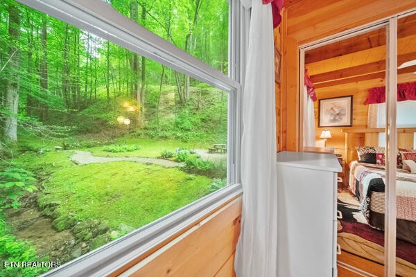 3127 Emerald Springs Loop Sevierville, TN 37862 - Photo 40 of 60 a view of a garden from a window