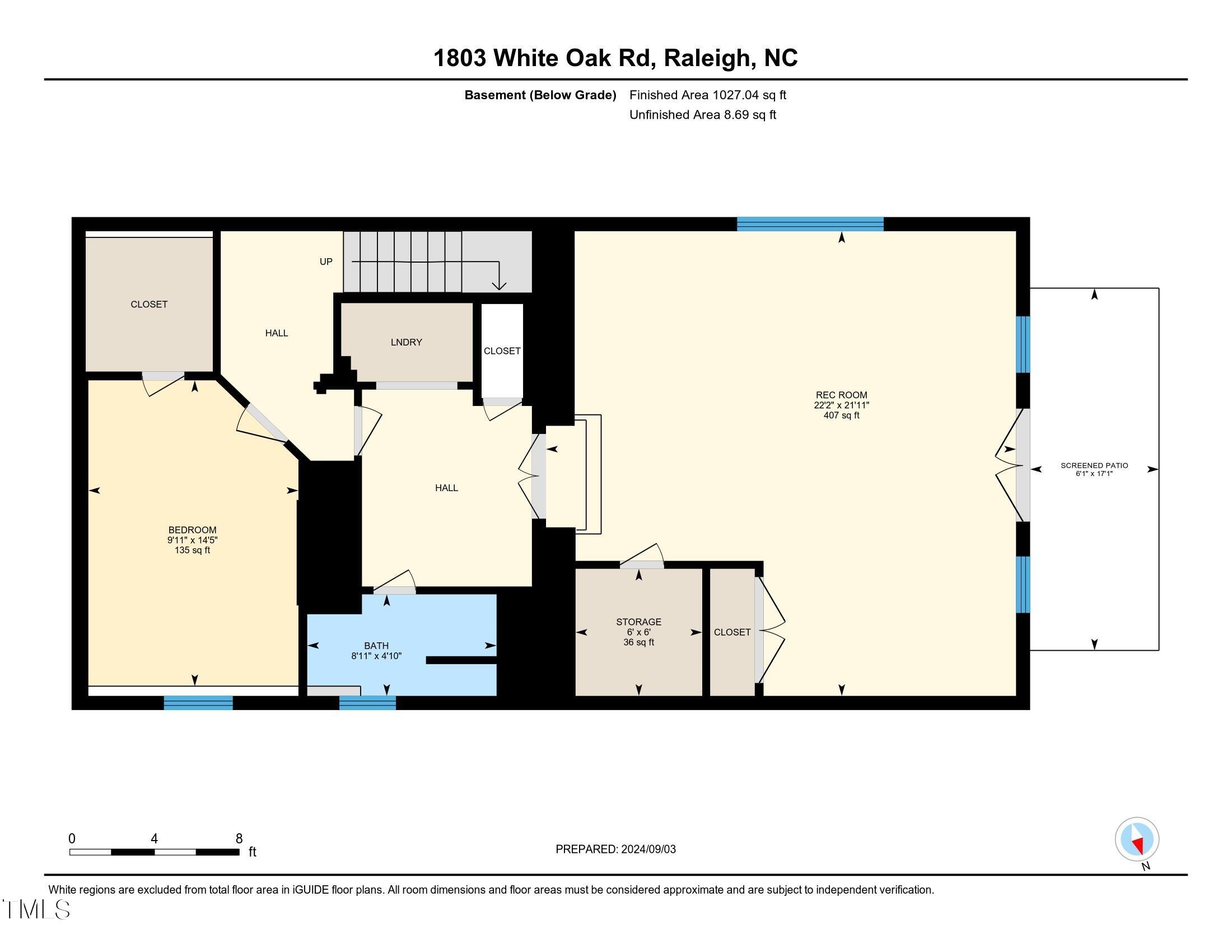 1803 White Oak Road Raleigh, NC 27608 - Photo 33 of 33 1803 White Oak Road Raleigh
