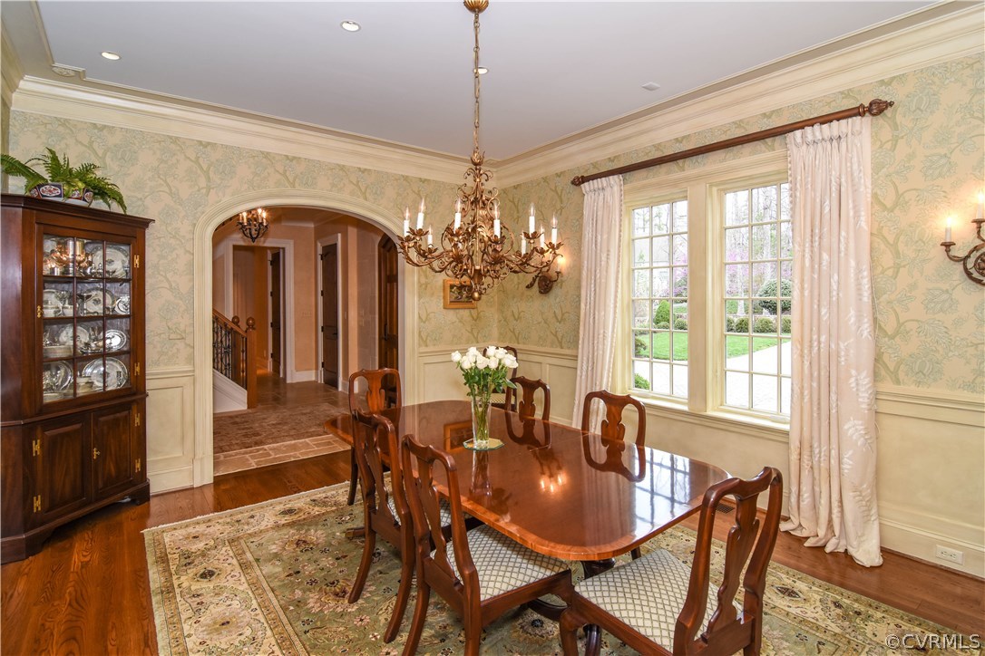 201 Kinloch Road Manakin-Sabot, VA 23103 - Photo 11 of 50 Dining Room looking into the foyer