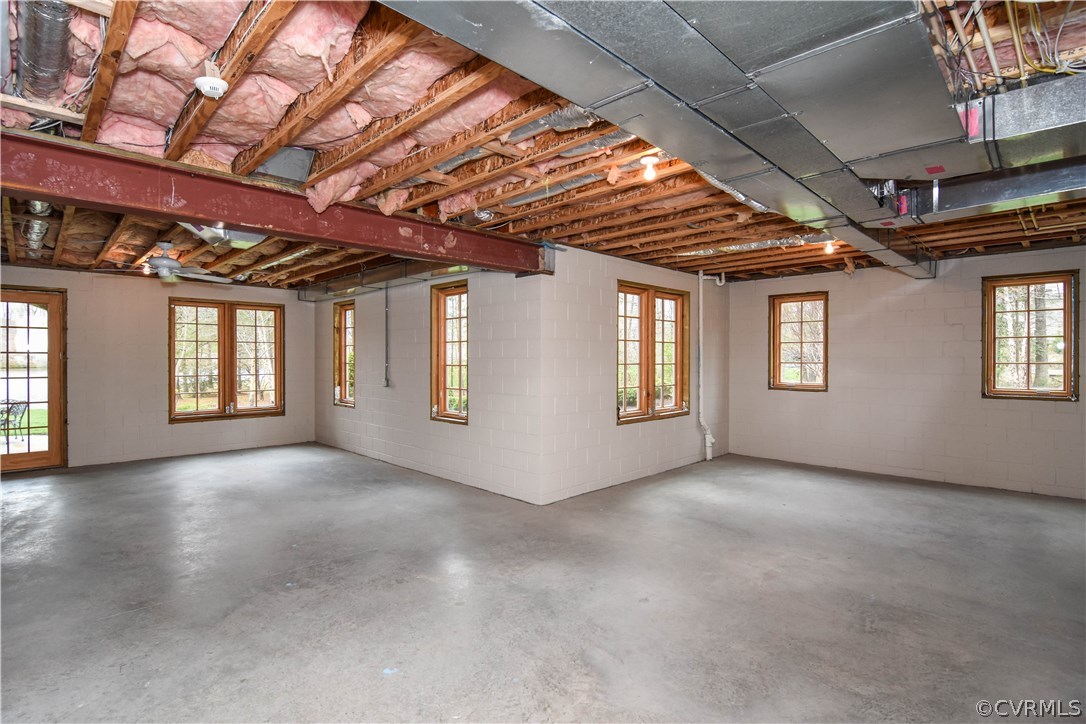 201 Kinloch Road Manakin-Sabot, VA 23103 - Photo 40 of 50 Basement ready to finish with tall ceilings, alrea