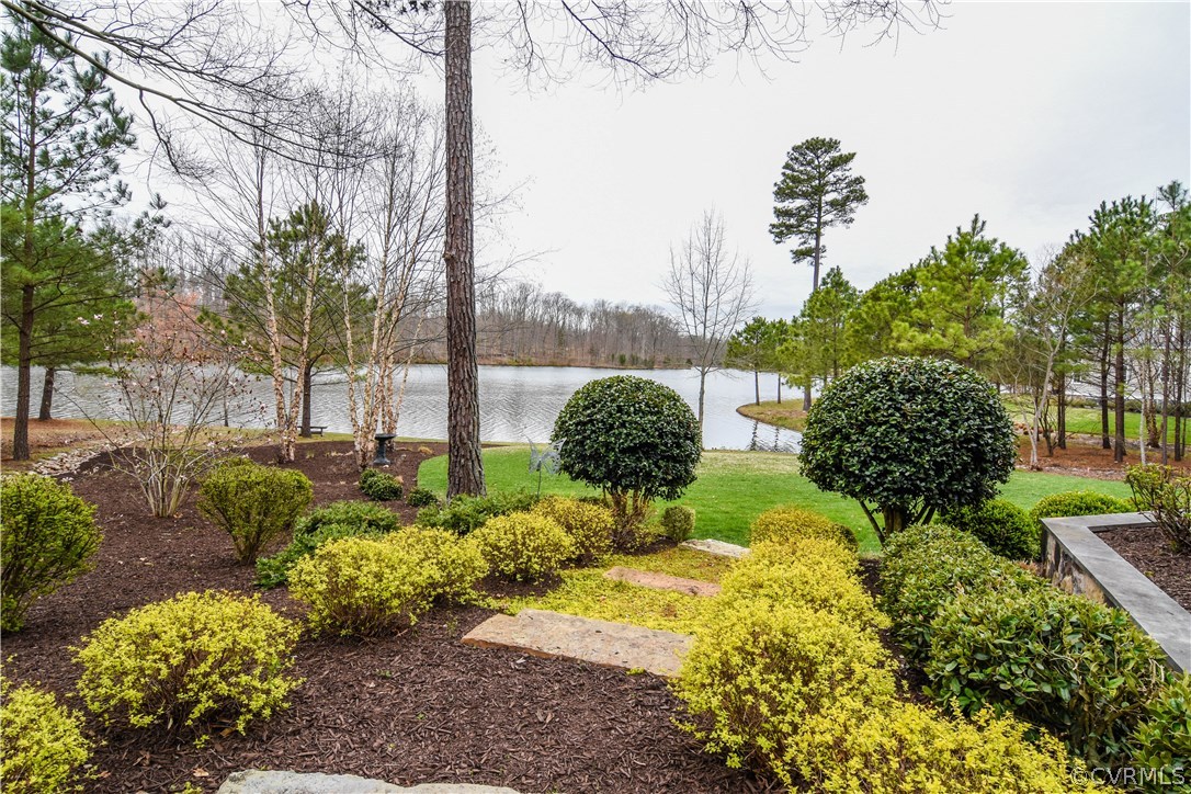 201 Kinloch Road Manakin-Sabot, VA 23103 - Photo 44 of 50 Step down to the lake. One side of the landscaping