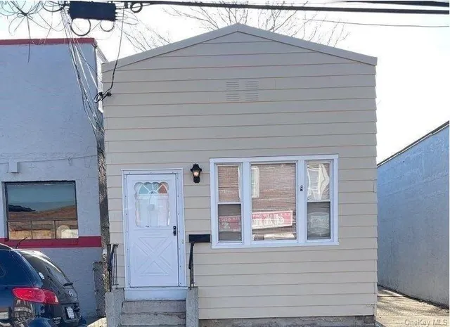 a backyard of a house