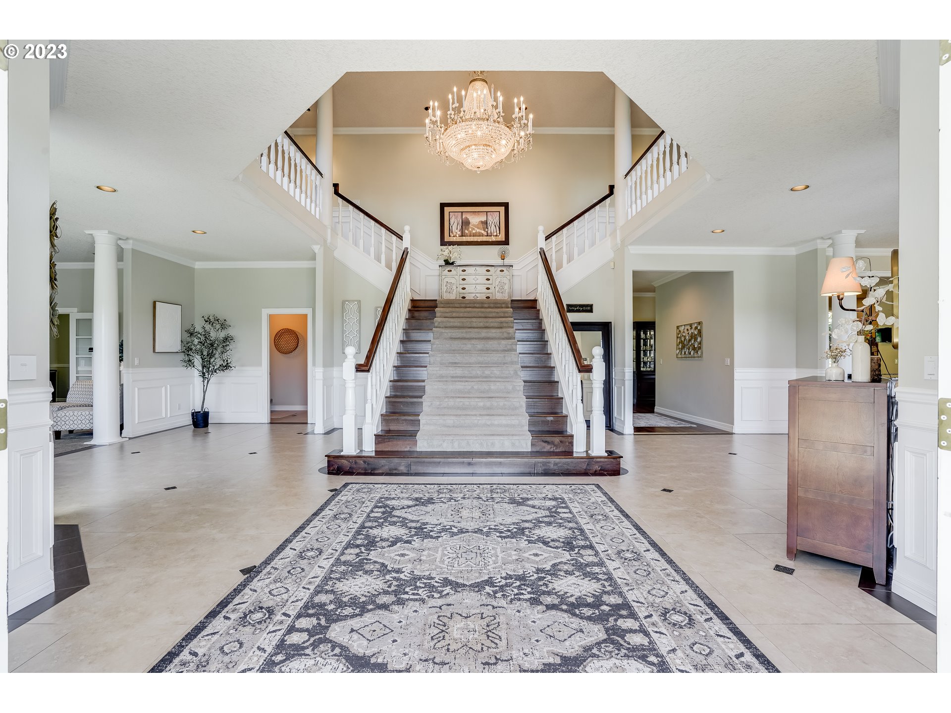 21418 Northwest 11th Avenue Ridgefield, WA 98642 - Photo 3 of 42 wooden floor with a view of living room