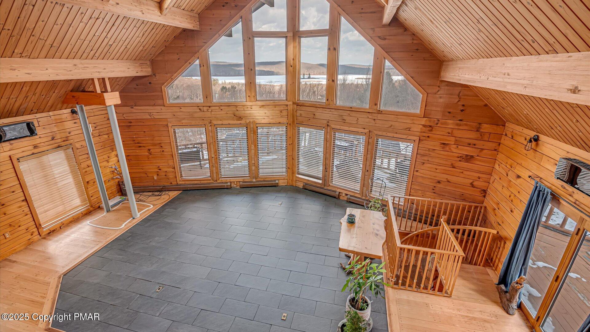 122 Meadow View Road Shohola, PA 18458 - Photo 31 of 69 30-Great Room from Loft