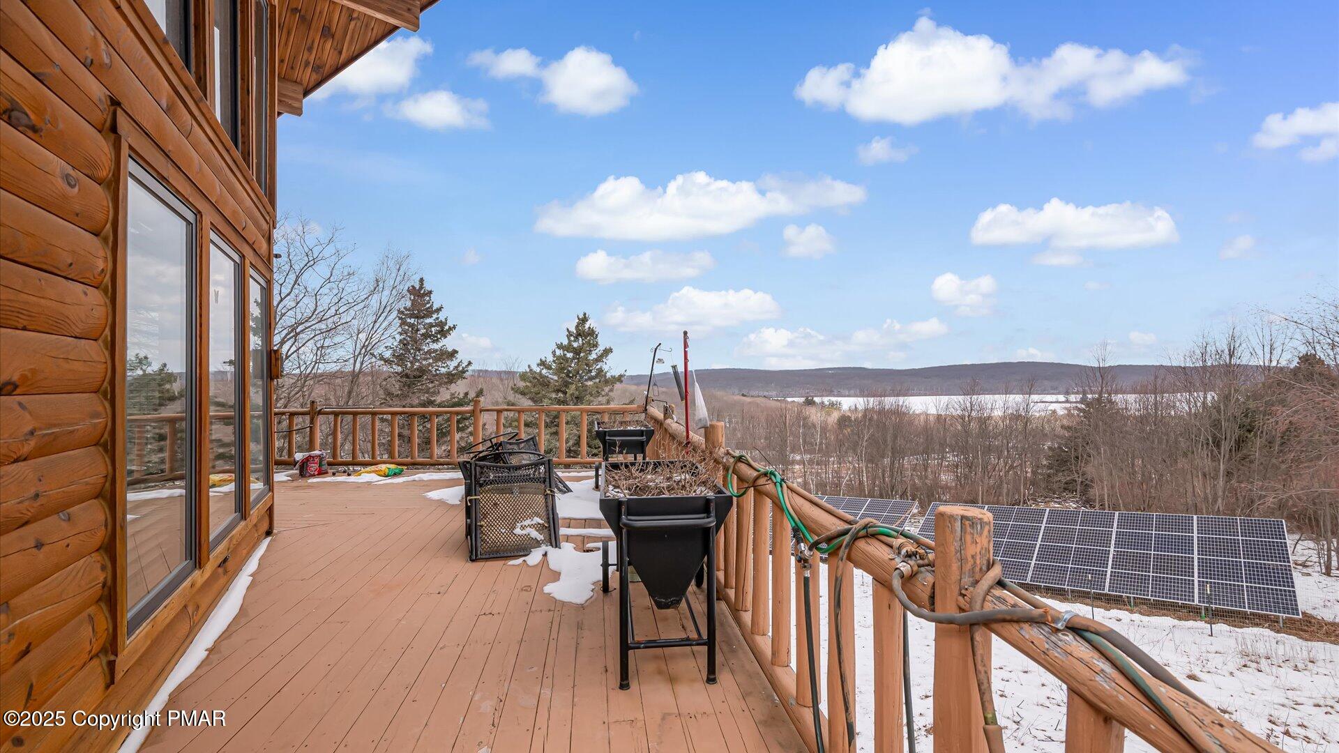 122 Meadow View Road Shohola, PA 18458 - Photo 57 of 69 56-Deck w View of Shohola Lake