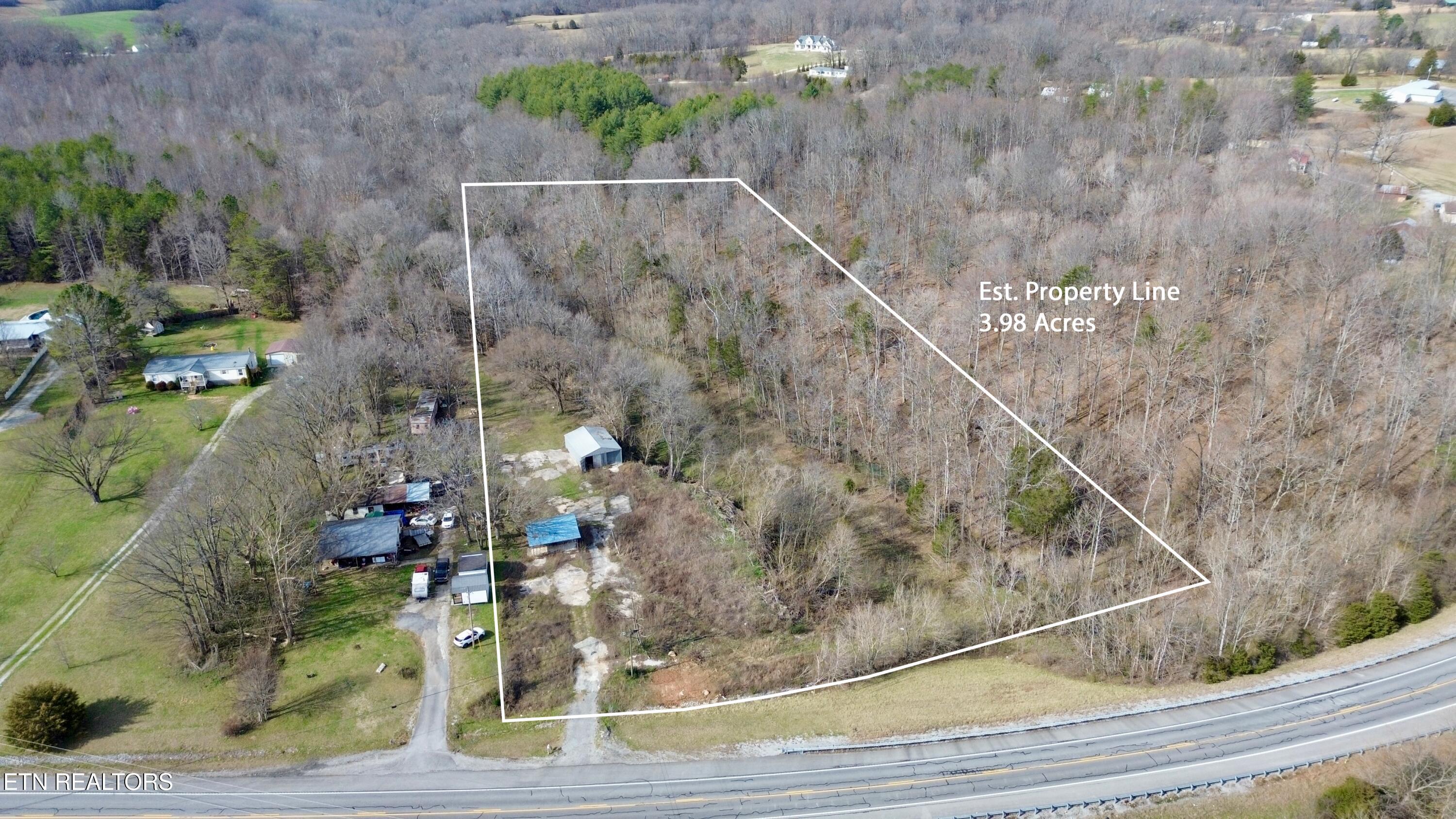 3322 Viola Road McMinnville, TN 37110 - Photo 3 of 11 Viola Rd - 2 property line (2)