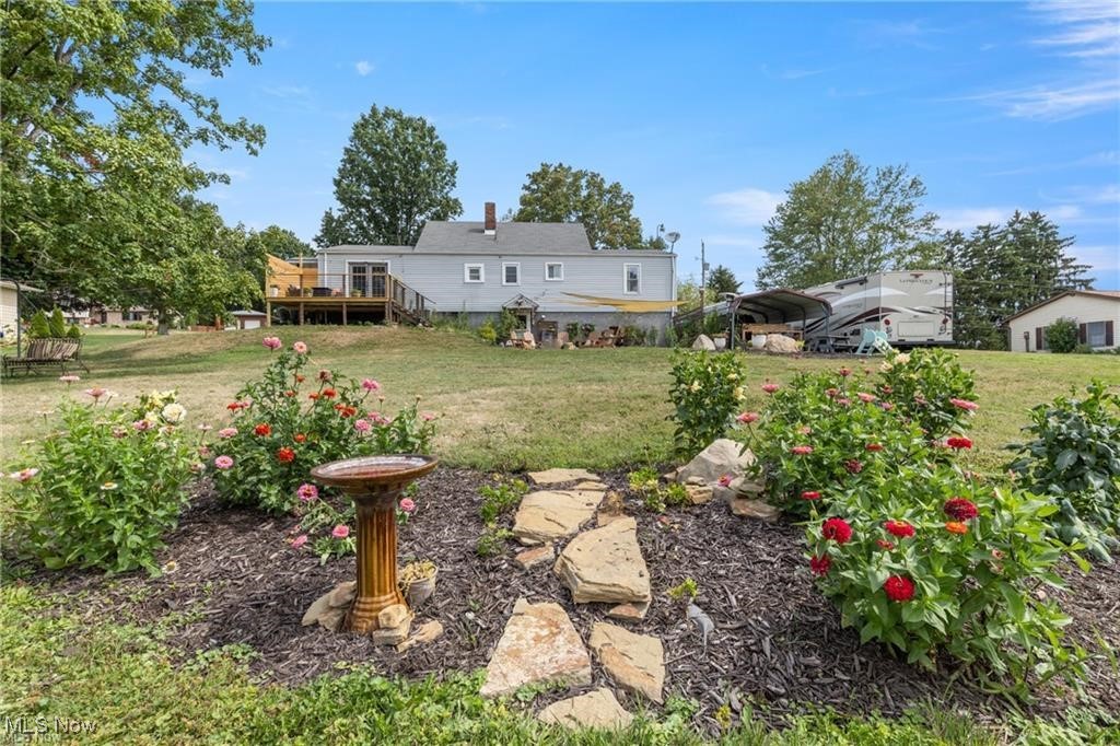 54340 Bracken Road Bridgeport, OH 43912 - Photo 25 of 29 View of yard with a deck