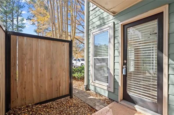 a view of a front door of the house