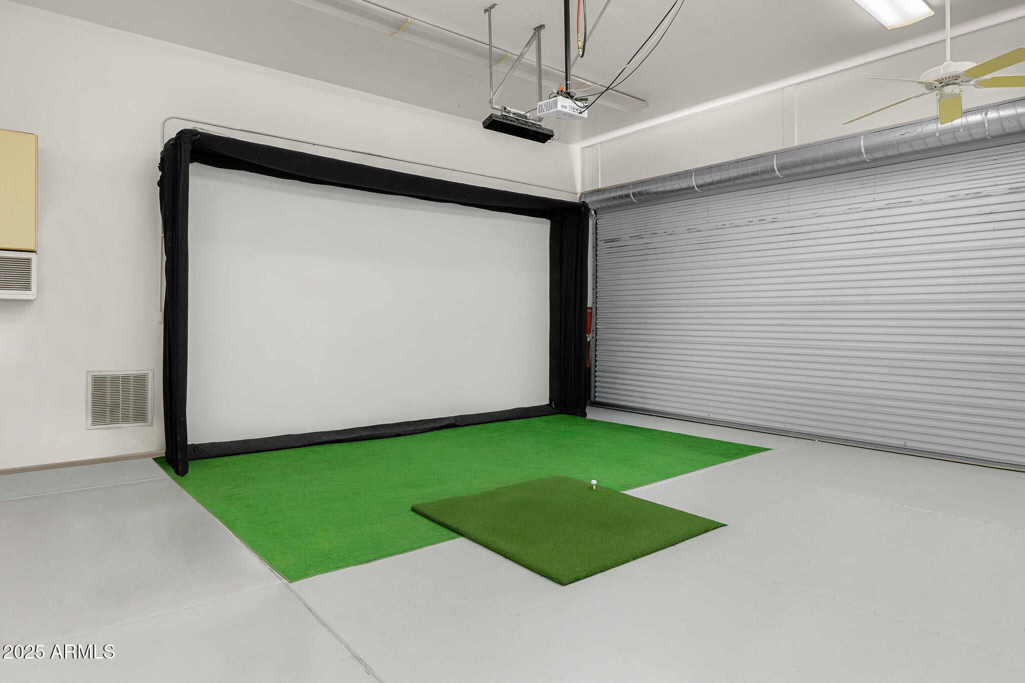 6000 North Palo Cristi Road Paradise Valley, AZ 85253 - Photo 49 of 62 48oversized garage golf simulator