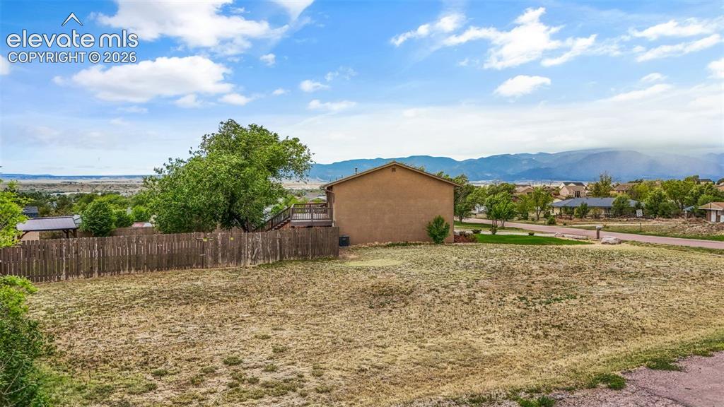 125 Diamond E Road Fountain, CO 80817 - Photo 35 of 43 a view of a backyard