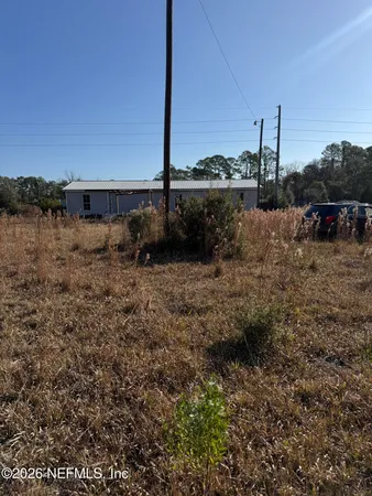 a view of a lake with a bridge