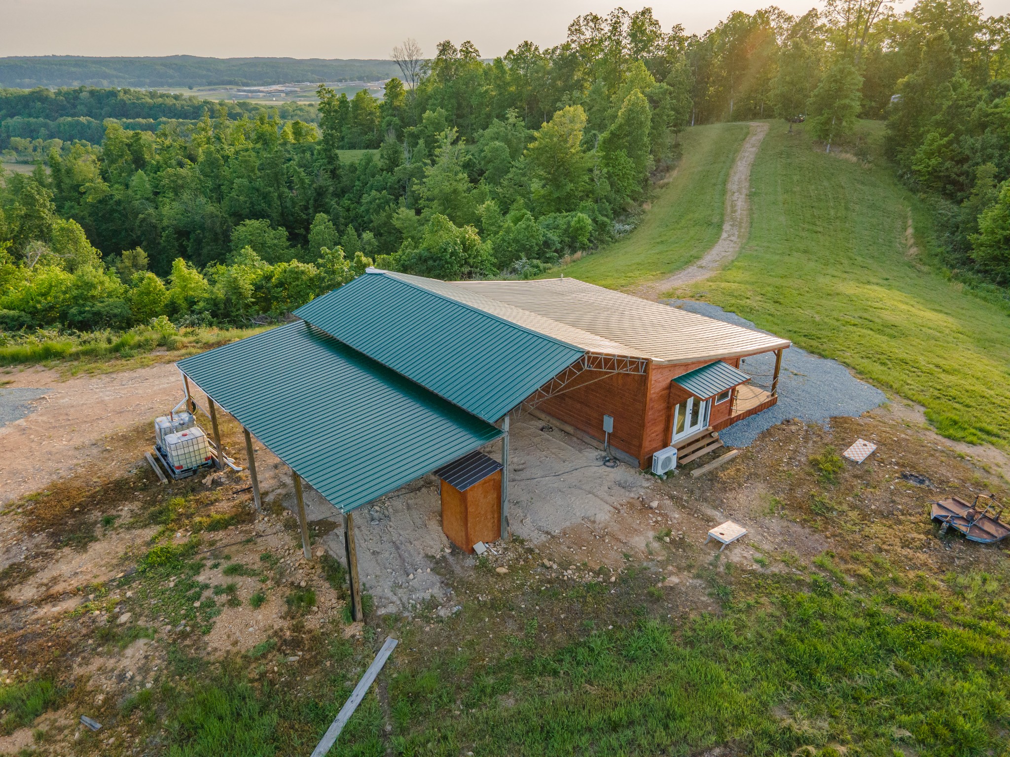3383 Coble To Only Road Nunnelly, TN 37137 - Photo 16 of 75 an aerial view of a house with pool lake view and mountain view