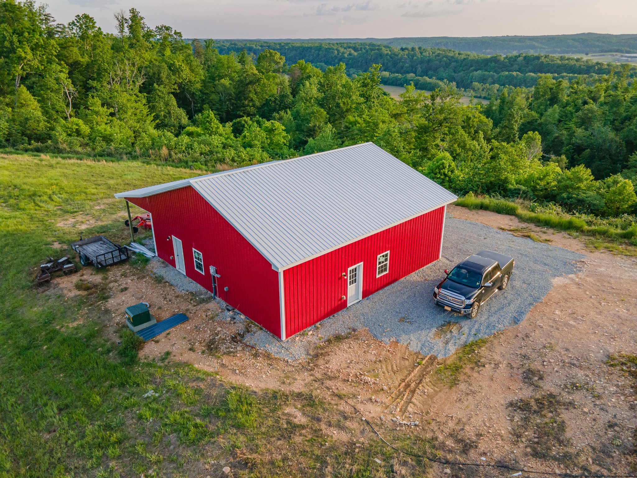 3383 Coble To Only Road Nunnelly, TN 37137 - Photo 44 of 75 an aerial view of a house