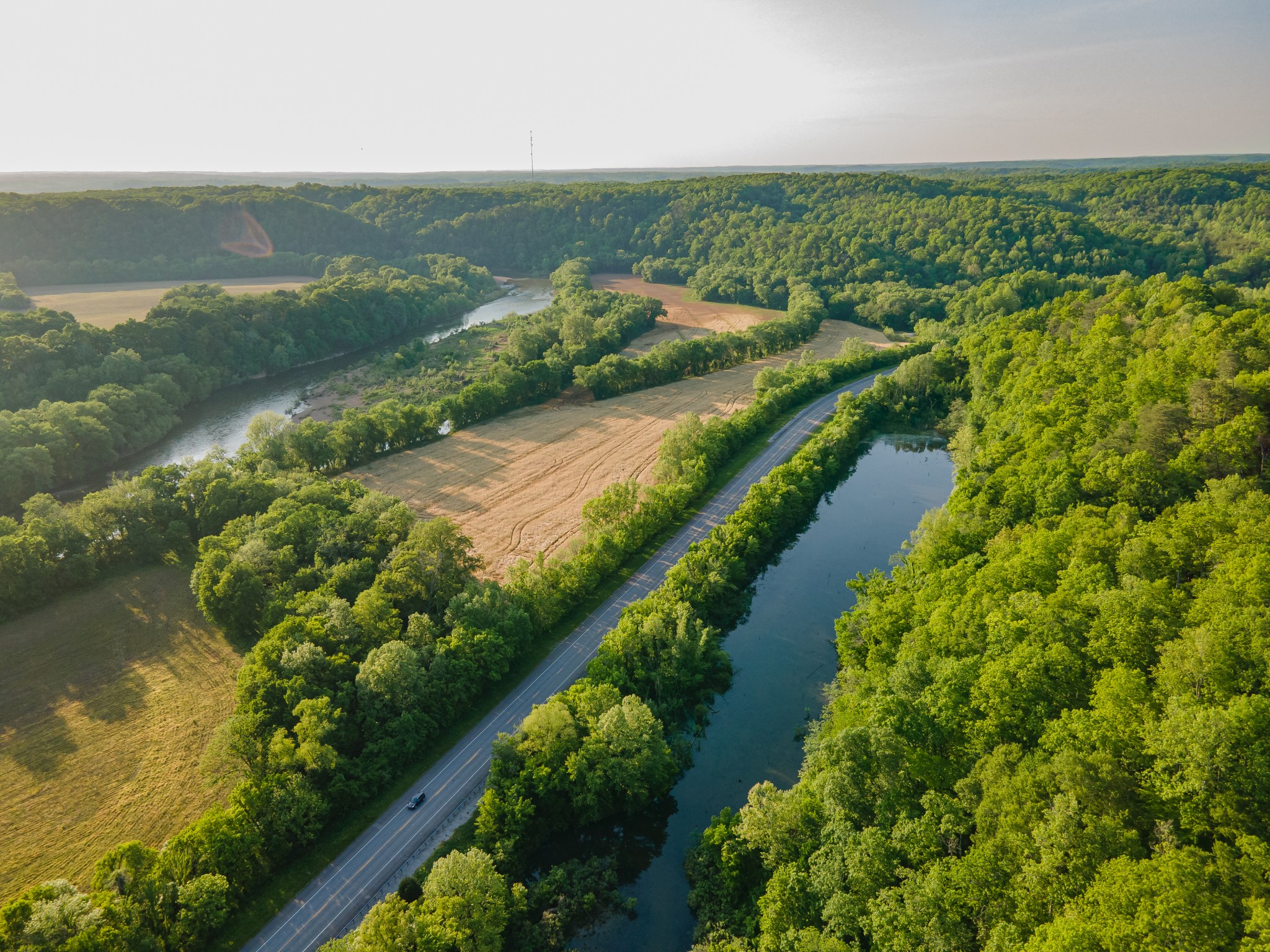 3383 Coble To Only Road Nunnelly, TN 37137 - Photo 73 of 75 an aerial view of a houses with outdoor space