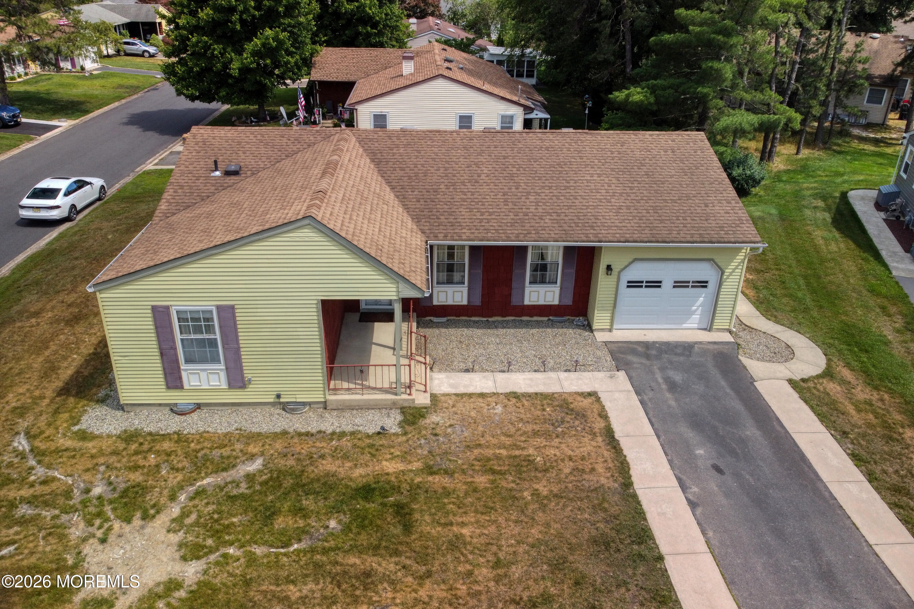 108 Sunset Road Whiting, NJ 08759 - Photo 23 of 27 Front Aerial View 108 Sunset Rd