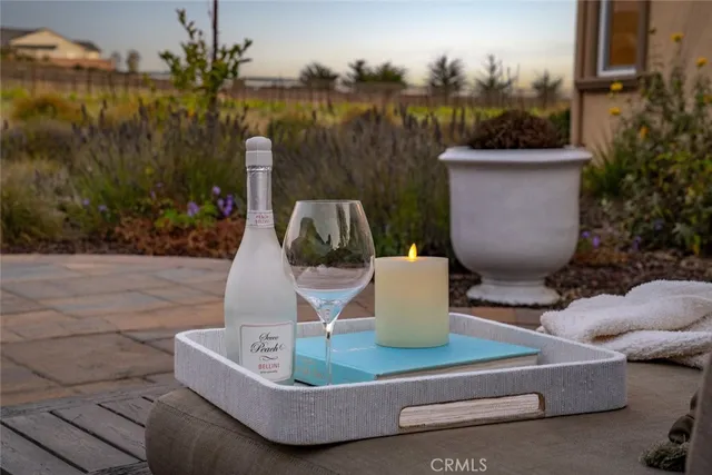 an aerial view of a house with a ocean view