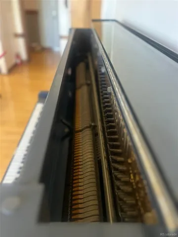 a close view of water heater