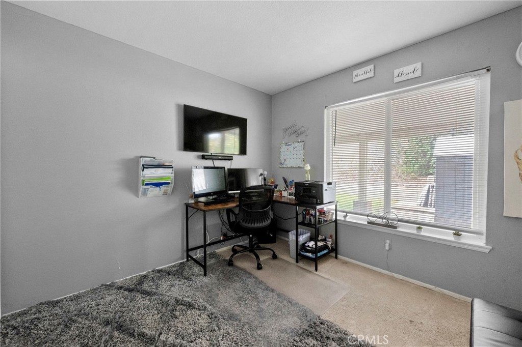 3684 North Veronica Court Rialto, CA 92377 - Photo 48 of 75 a view of a workspace with a window