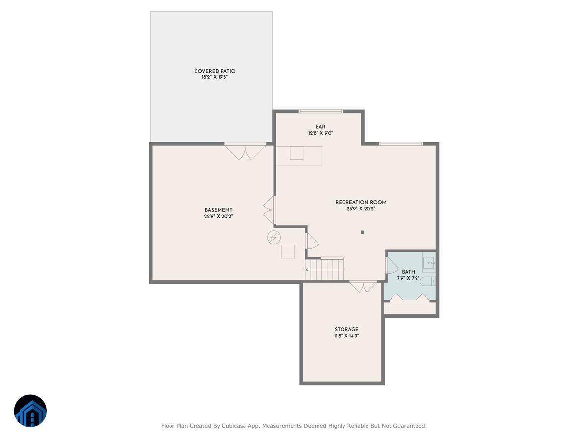466 Thornblade Way Blue Ridge, VA 24064 - Photo 74 of 75 Basement Floorplan