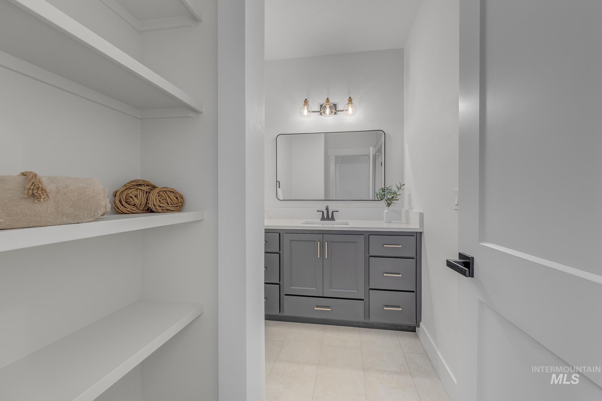 2810 Cypress Point Payette, ID 83661 - Photo 29 of 46 Bathroom featuring vanity and light tile patterned floors