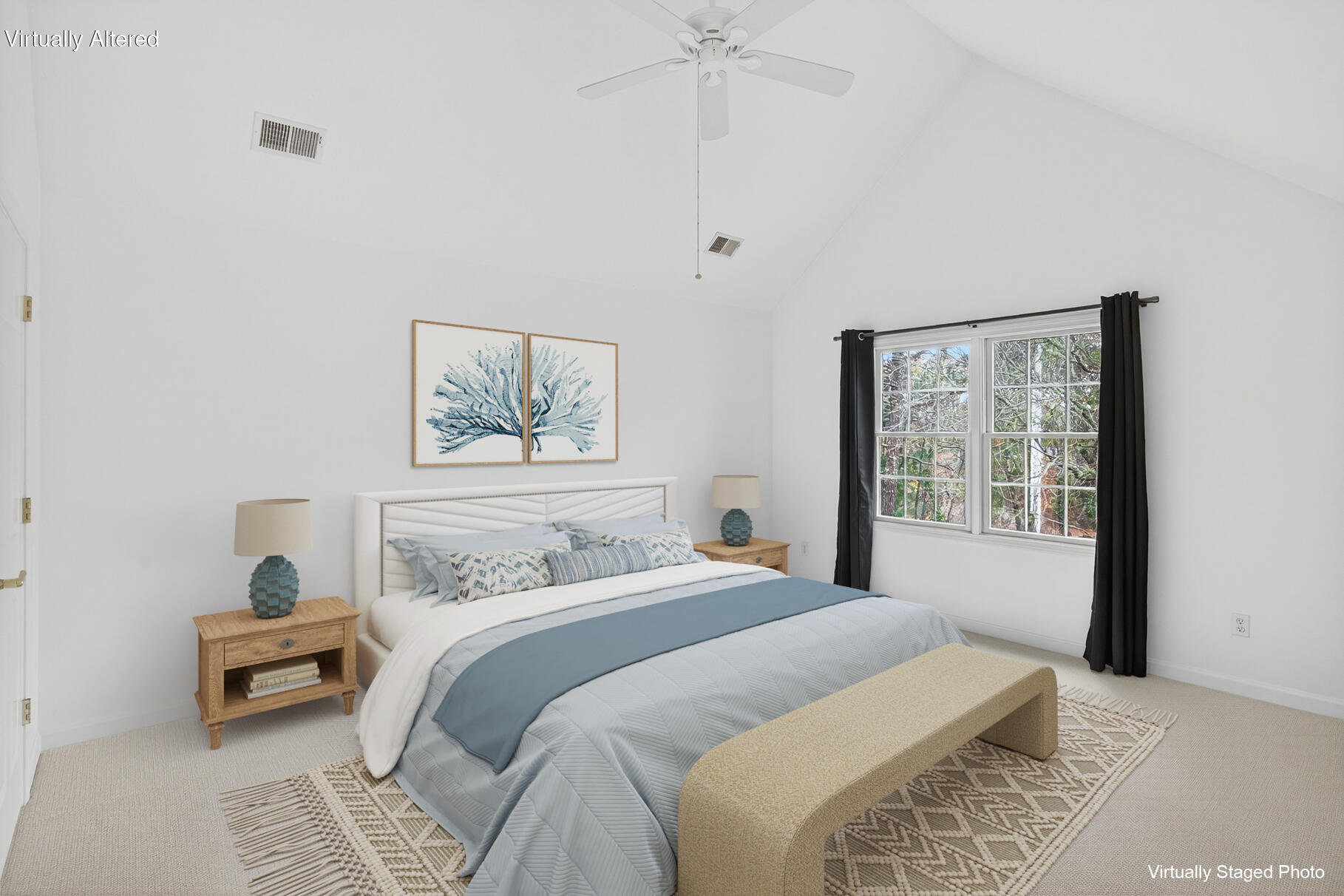 16 Gold Leaf Lane, Unit 16 Mashpee, MA 02649 - Photo 23 of 51 a bedroom with a bed and a painting on the wall