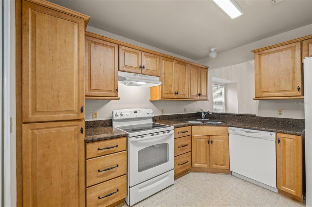5100 Burchette Road, Unit 300 Tampa, FL 33647 - Photo 9 of 27 a kitchen with appliances cabinets and a sink