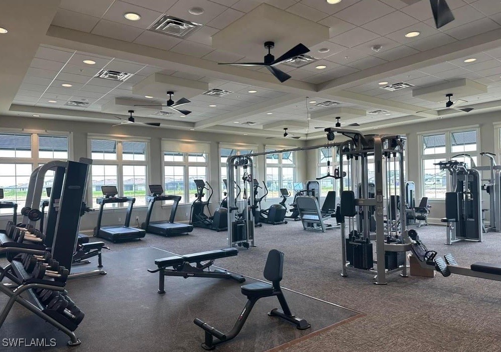 11156 Canopy Loop Fort Myers, FL 33913 - Photo 40 of 47 a view of a room with gym equipment