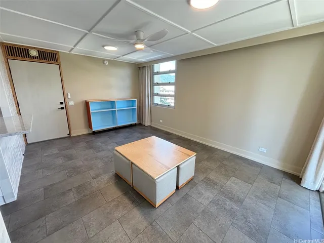 a room with furniture and window