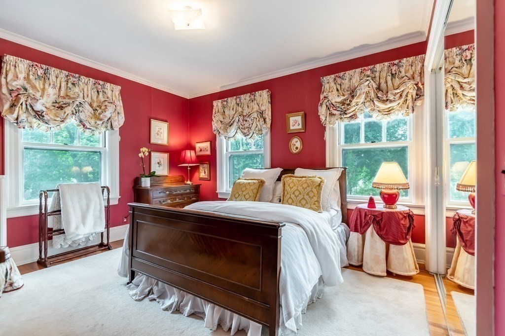 16 Hidden Road Andover, MA 01810 - Photo 23 of 42 a bedroom with a bed and a large window