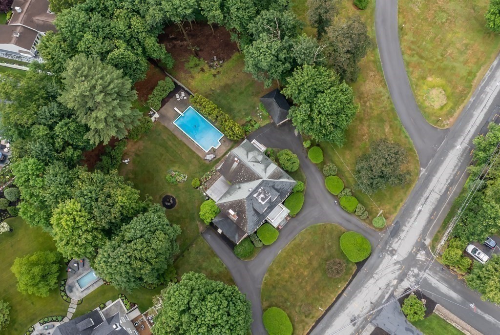 16 Hidden Road Andover, MA 01810 - Photo 38 of 42 an aerial view of a house