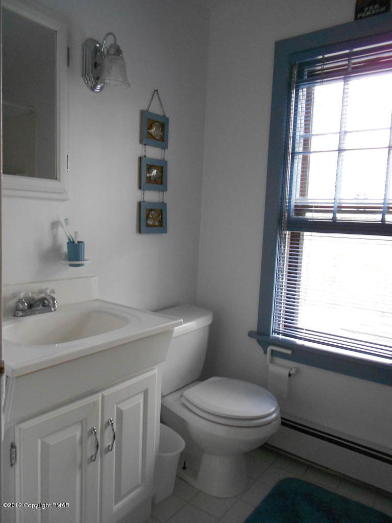 254 Five Springs Road Stroudsburg, PA 18360 - Photo 20 of 22 a bathroom with a sink a toilet and a window