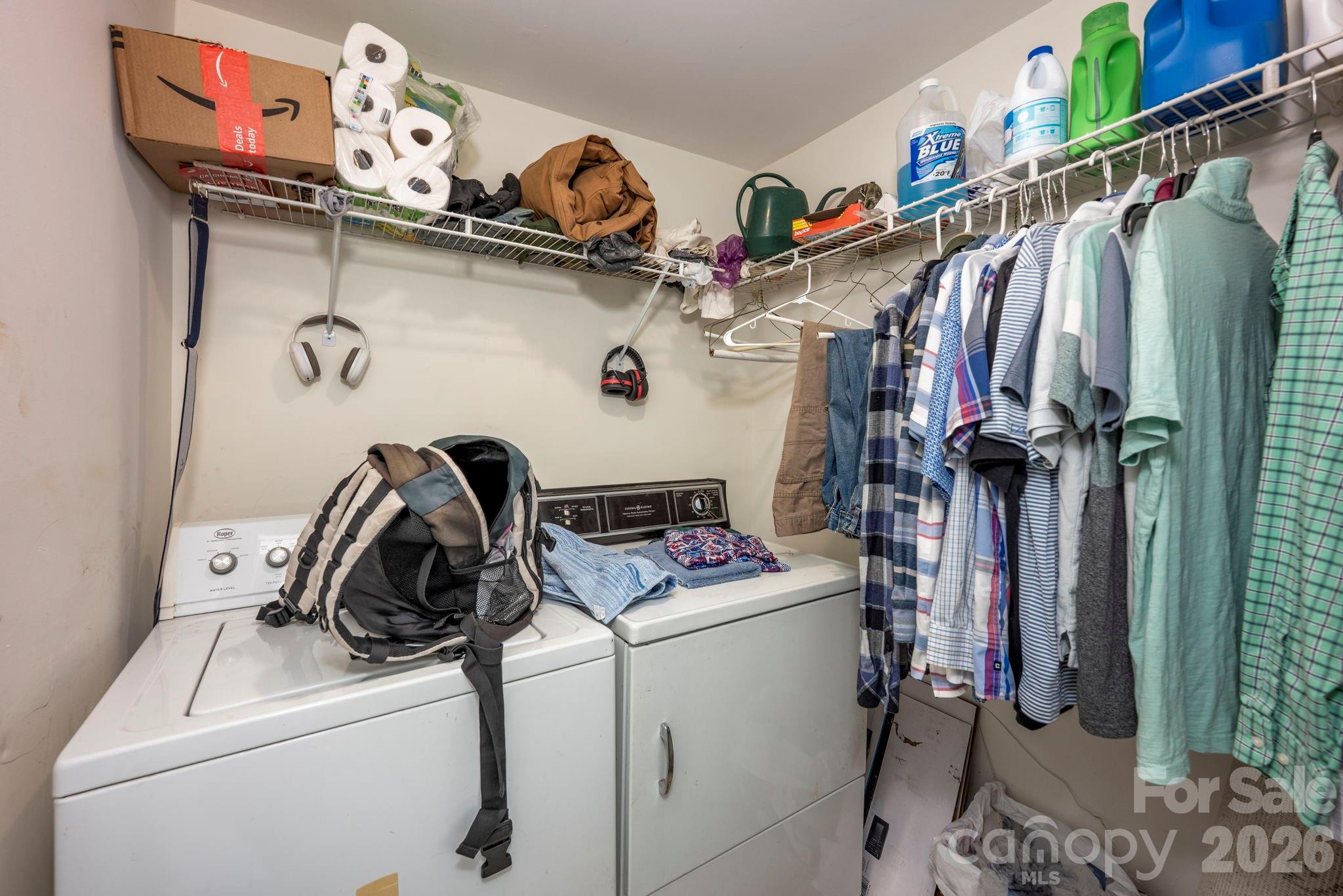 495 Chalk Maple Road China Grove, NC 28023 - Photo 44 of 48 a utility room with dryer and washer