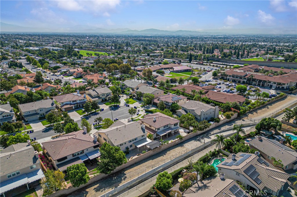 6360 Day Lily Court Rancho Cucamonga, CA 91737 - Photo 56 of 56 an aerial view of a city with lots of residential buildings