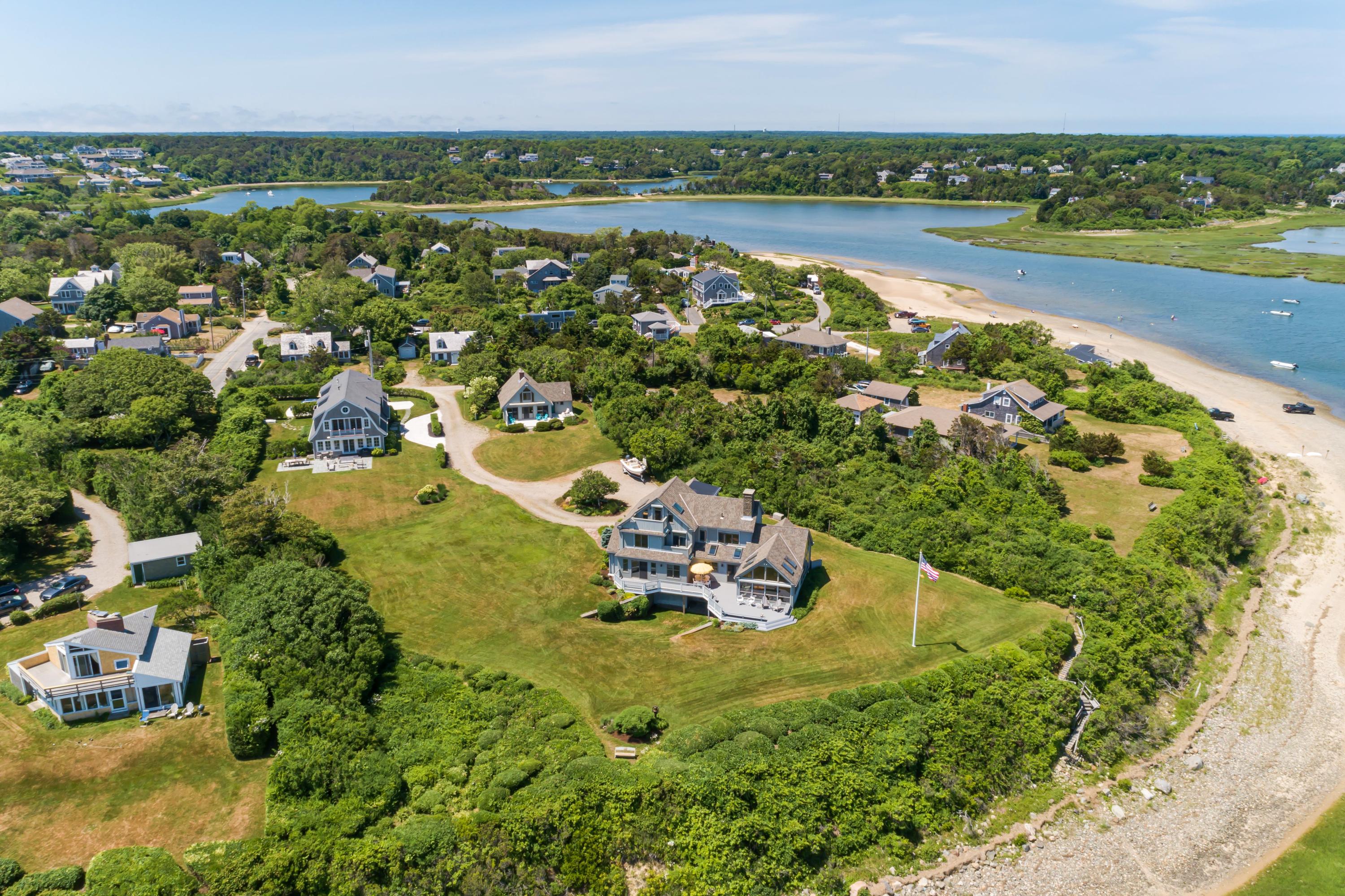 2-7 Skunk Bluff Orleans, MA 02653 - Photo 4 of 80 an aerial view of residential houses with outdoor space and swimming pool