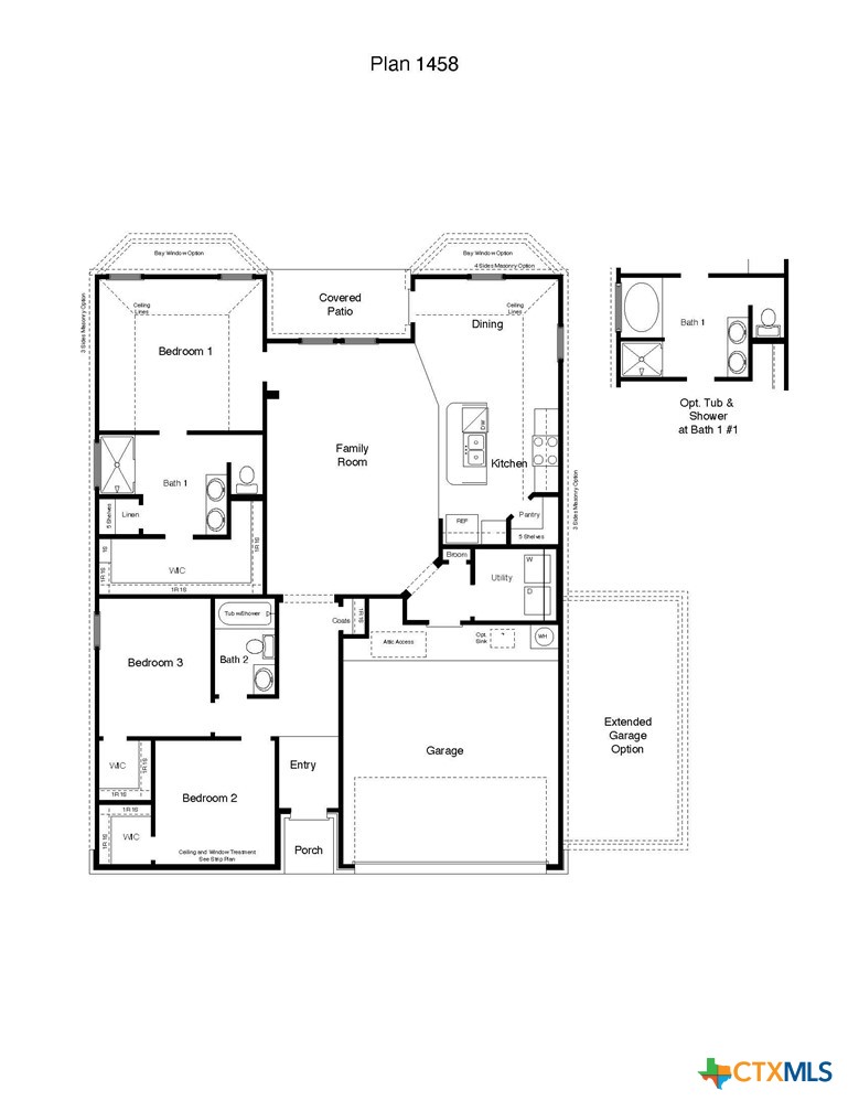 2136 Buckner Street Nolanville, TX 76559 - Photo 2 of 33 a picture of floor plan