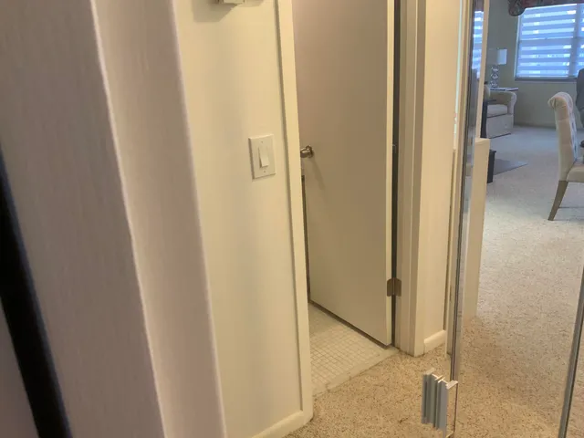 a view of a bathroom