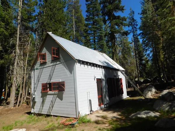 a view of a house with a patio
