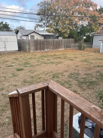 a view of outside space and swimming pool
