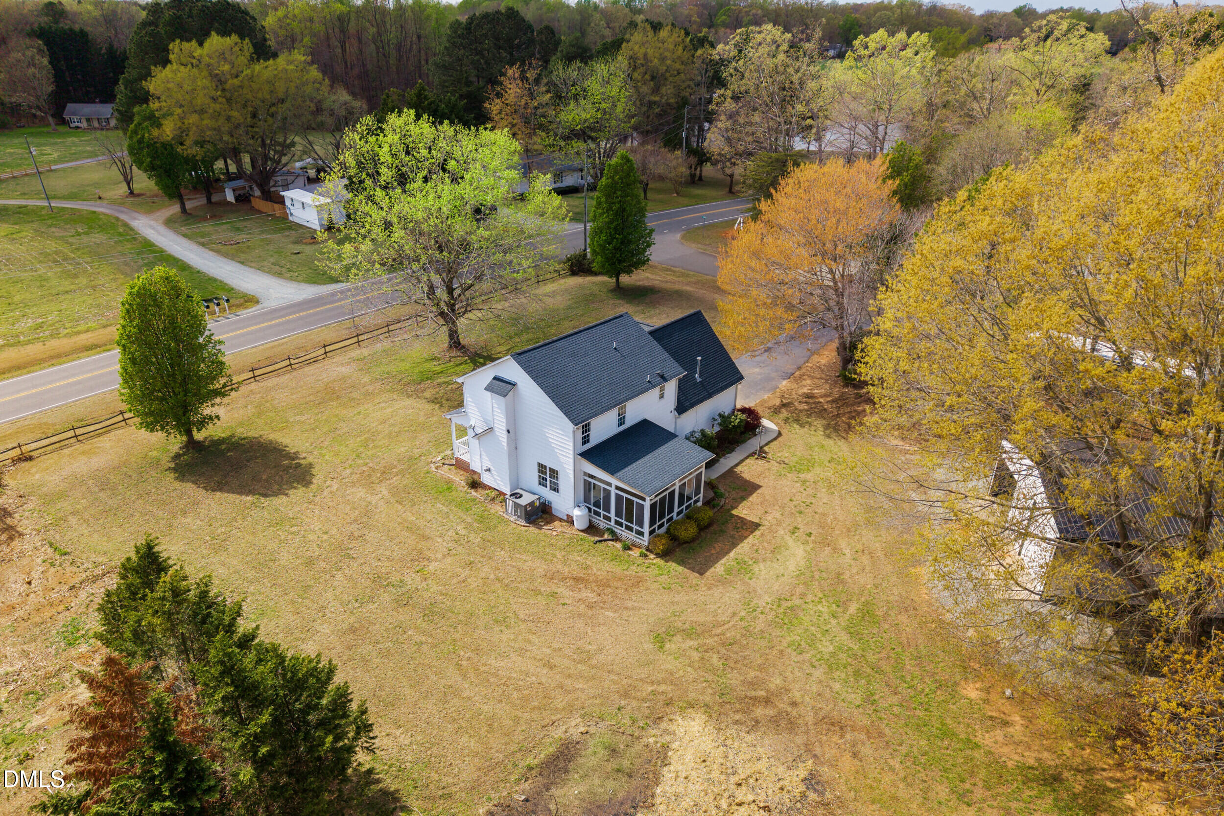 24 Country Side Drive Roxboro, NC 27574 - Photo 28 of 36 32 -24 country side dr, drone, exterior