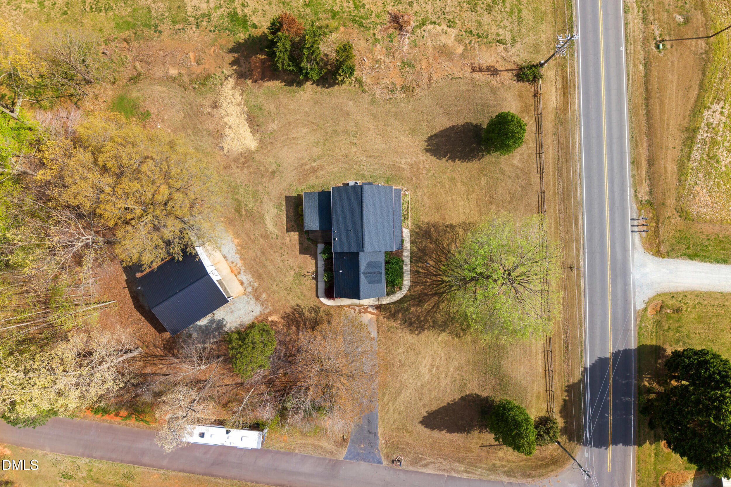 24 Country Side Drive Roxboro, NC 27574 - Photo 30 of 36 37 -24 country side dr, drone, exterior