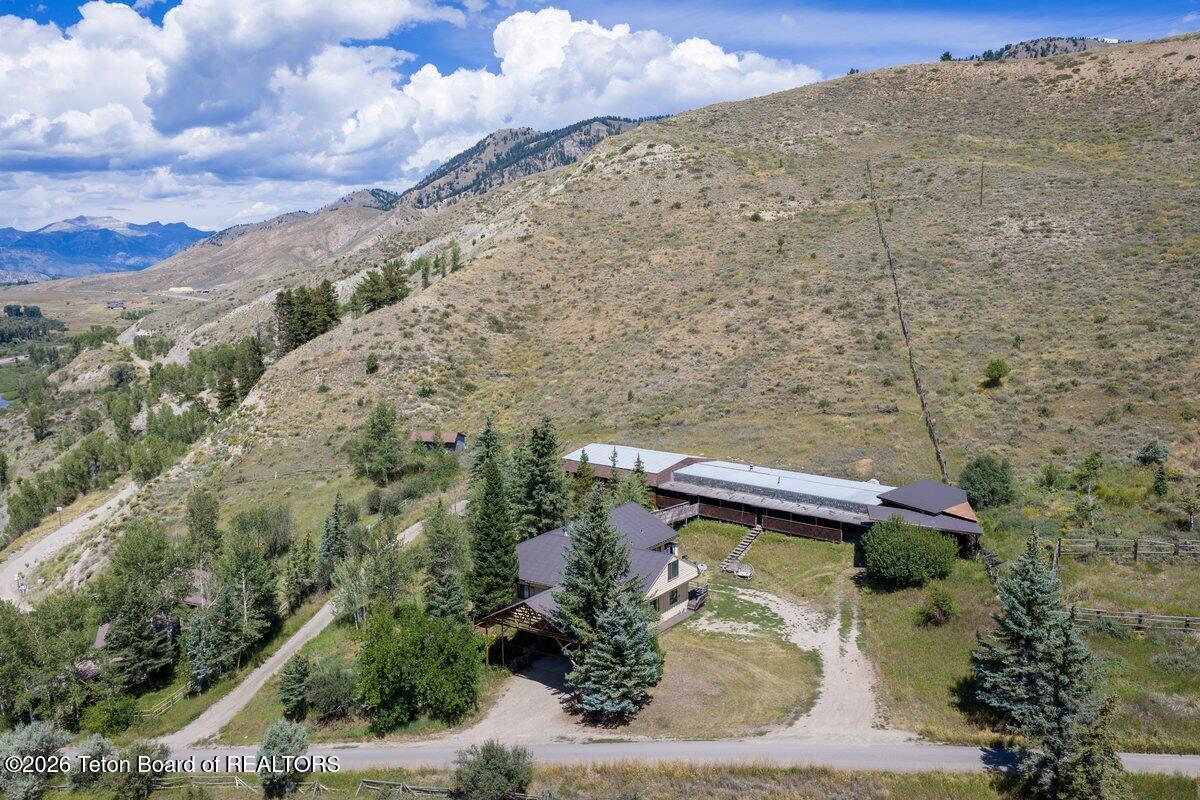 6740 Henrys Road Jackson, WY 83001 - Photo 4 of 15 Aerial