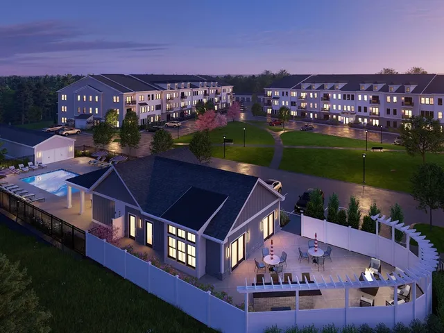 a view of yard from outdoor seating