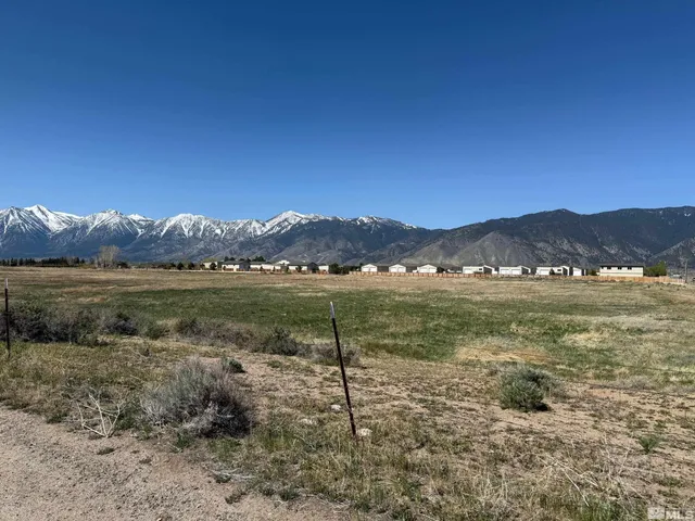 a view of a lake with a mountain in the background