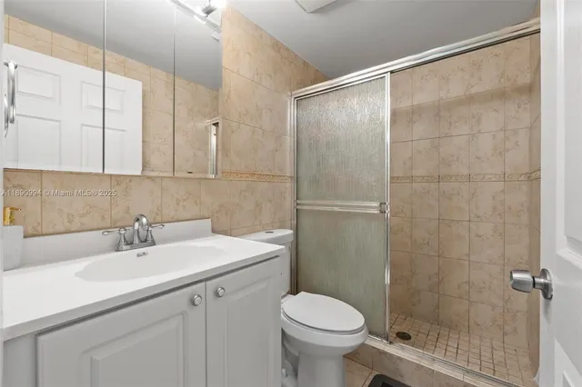 a view of a building from a balcony