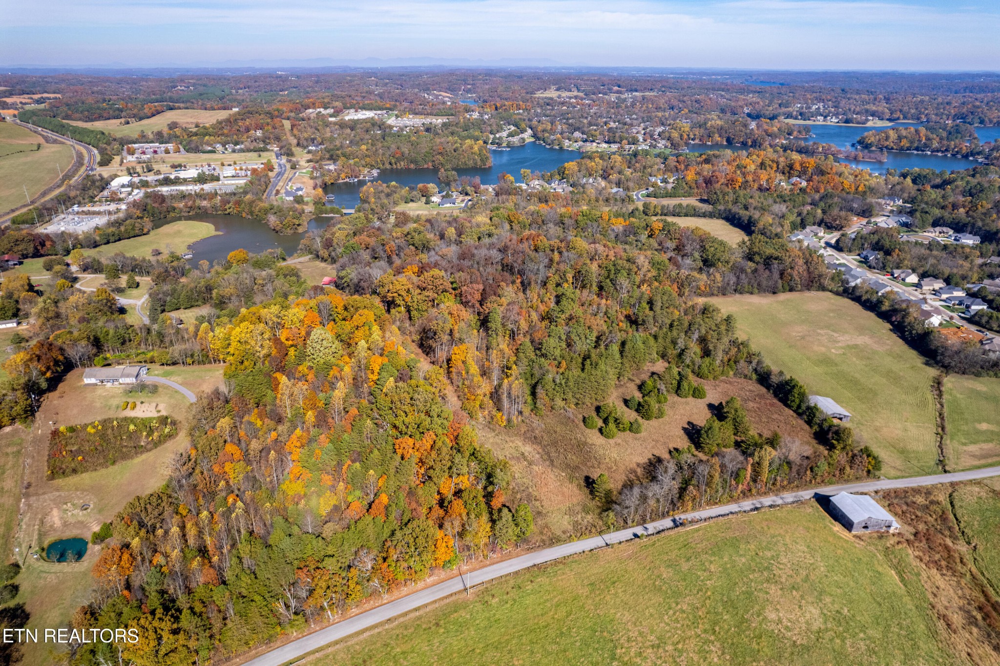 3070 West Fork Road Loudon, TN 37774 - Photo 33 of 48 an aerial view of residential houses with outdoor space