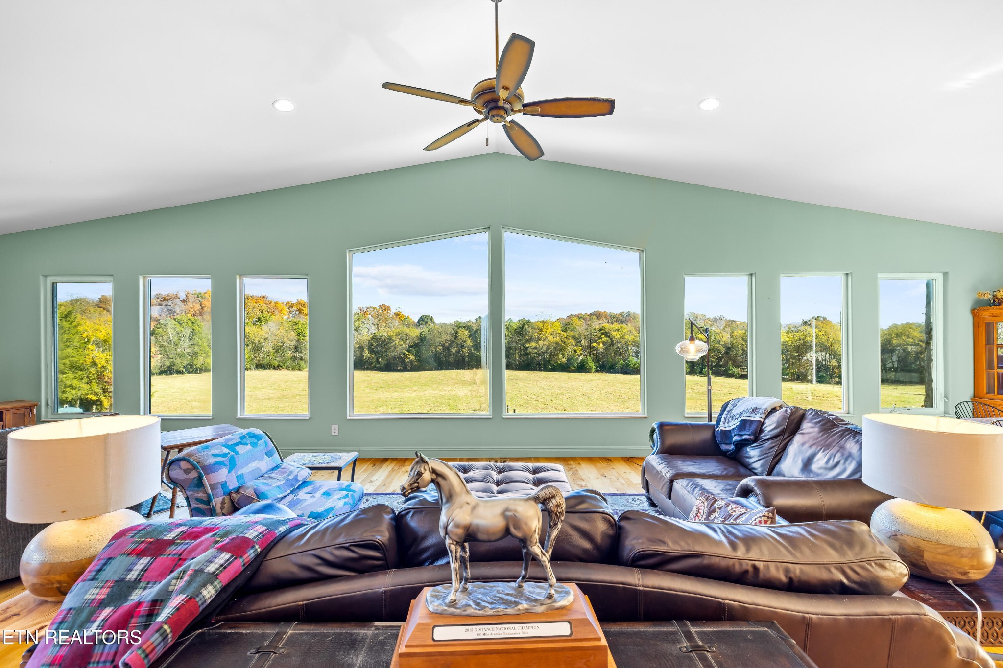 3070 West Fork Road Loudon, TN 37774 - Photo 7 of 48 a living room with furniture and a large window with garden view