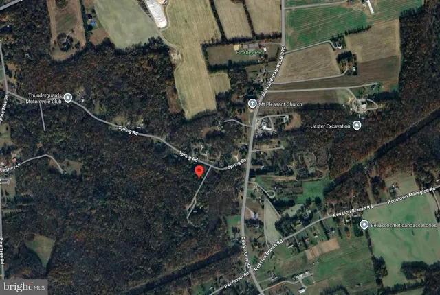 a bird view of house