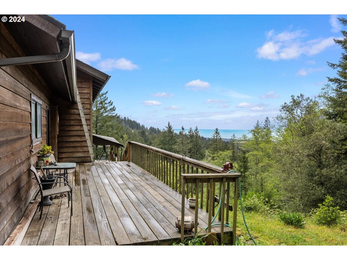 18668 Ranch Road Brookings, OR 97415 - Photo 8 of 48 a view of balcony with furniture